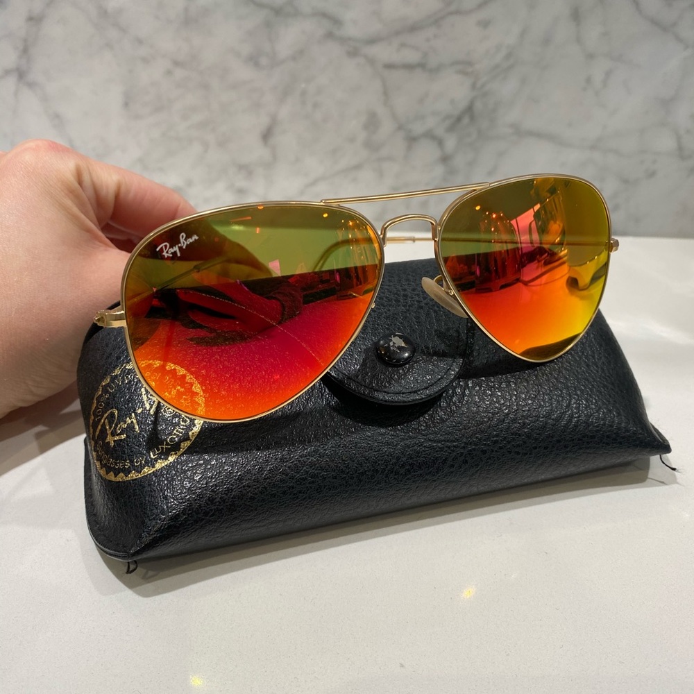 Ray-Ban aviator sunglasses